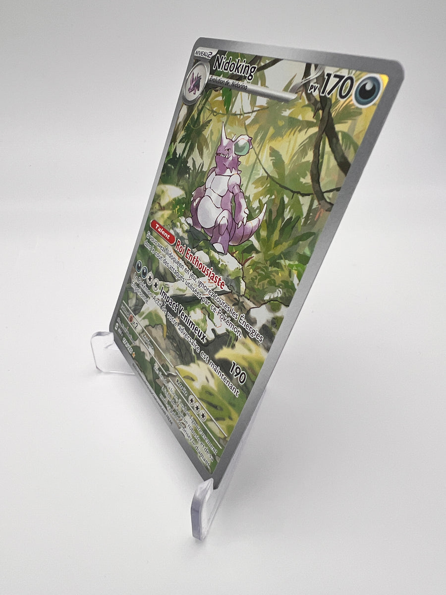 Nidoking 174/165 – Pokémon 151 – FR – Illustration Rare – Near Mint