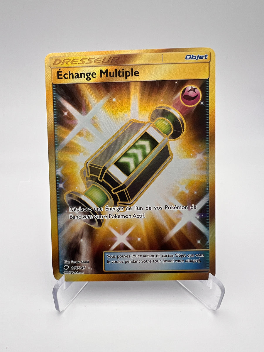 Échange Multiple 164/147 – Stars Étincelantes – FR – Gold – Near Mint
