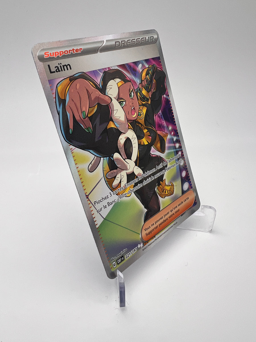 Laïm 221/197 – Flammes Obsidiennes – FR – SAR – Near Mint