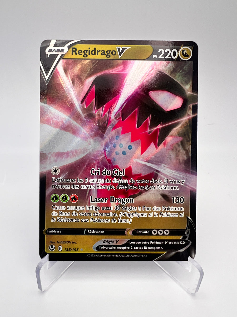 Regidrago V 135/195 – Tempête Argentée – FR – Ultra Rare – Near Mint