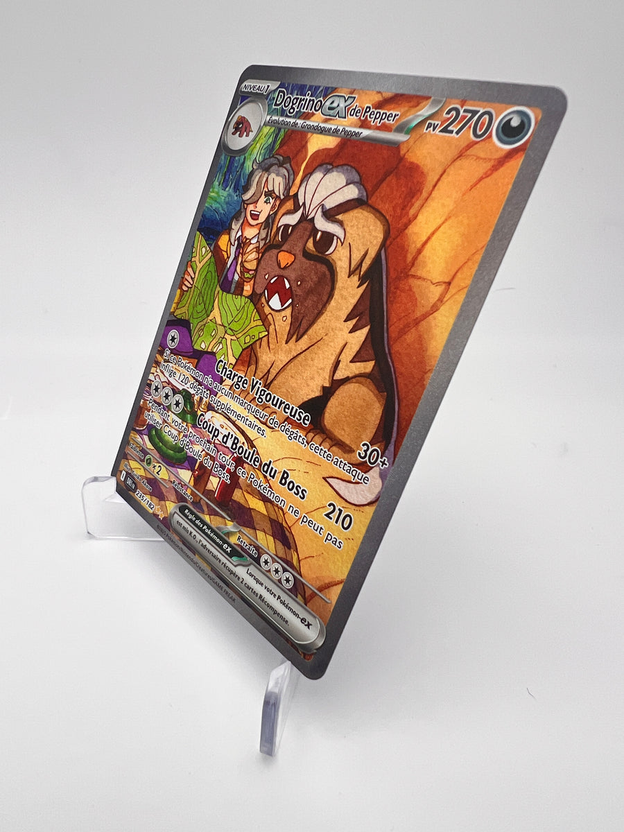 Dogrino ex de Pepper 235/182 – Rivalités Destinées – FR – Special Illustration Rare – Near Mint