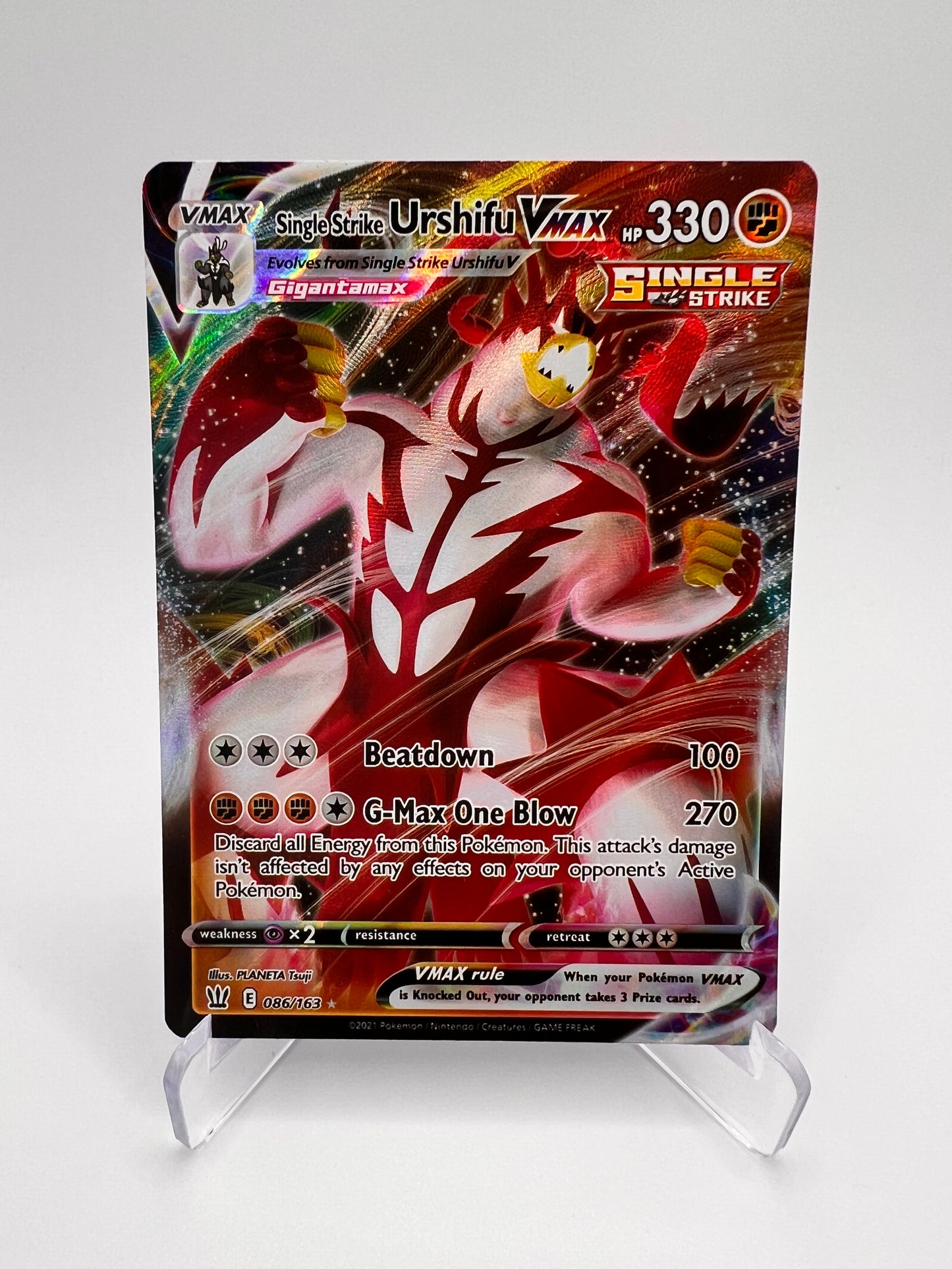 Single Strike Urshifu VMAX (BST 86) Eng