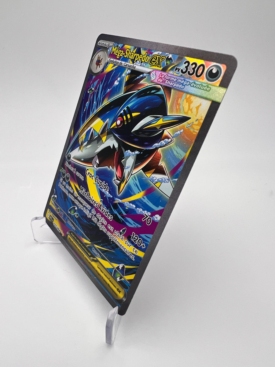 Méga-Sharpedo ex 127/094 – Foudre Noire – FR – SAR – Near Mint