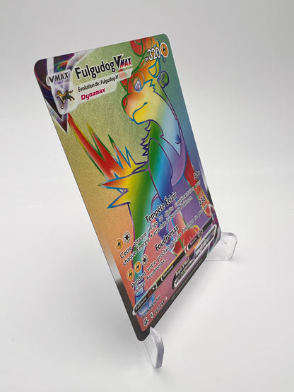 Fulgudog VMAX 267/264 – Poing de Fusion – FR – Rainbow Rare – Near Mint