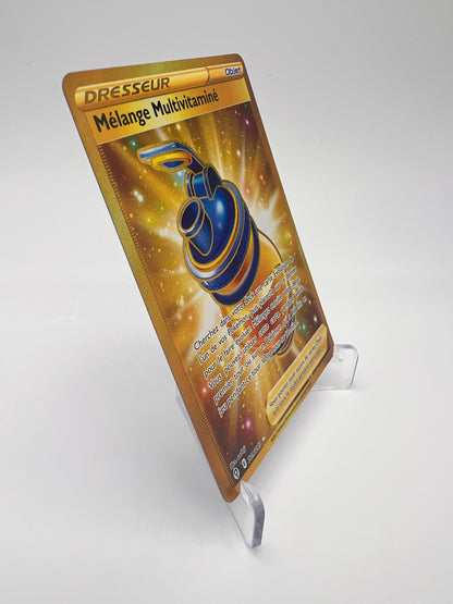 Mélange Multivitaminé 229/203 – Évolution Céleste – FR – Gold Secret Rare – Near Mint