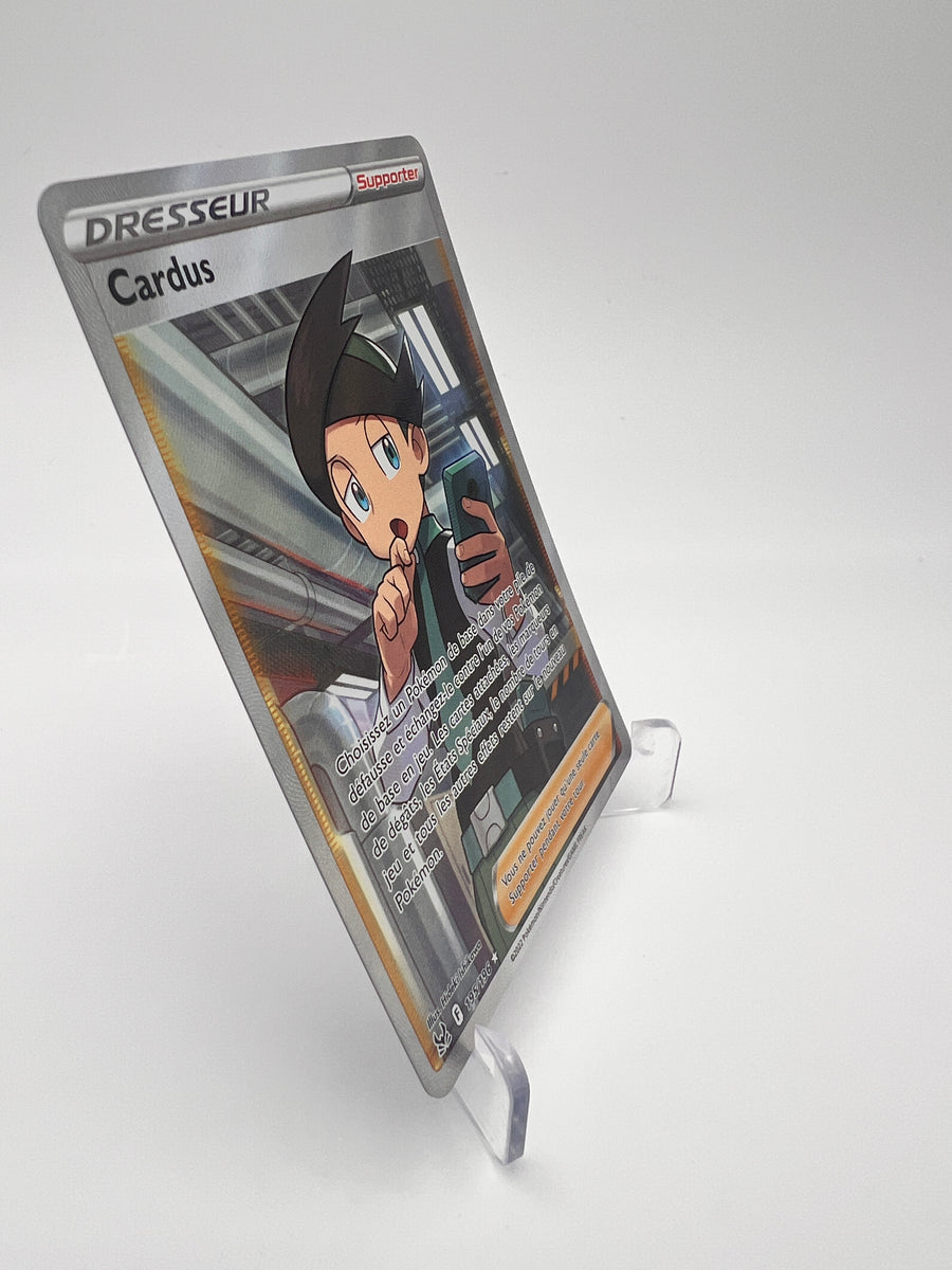 Cardus 195/196 – Origine Perdue – FR – Full Art Supporter – Near Mint