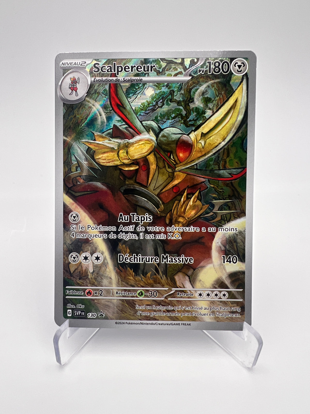 Scalpereur SVP130 – Promo Black Star – FR – Illustration Rare – Near Mint