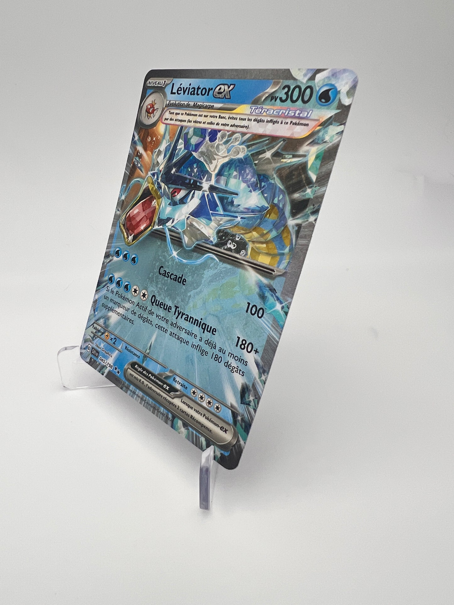 Léviator ex 045/198 - Écarlate et Violet – Ecarlate Et Violet – Carte Pokémon Double Rare