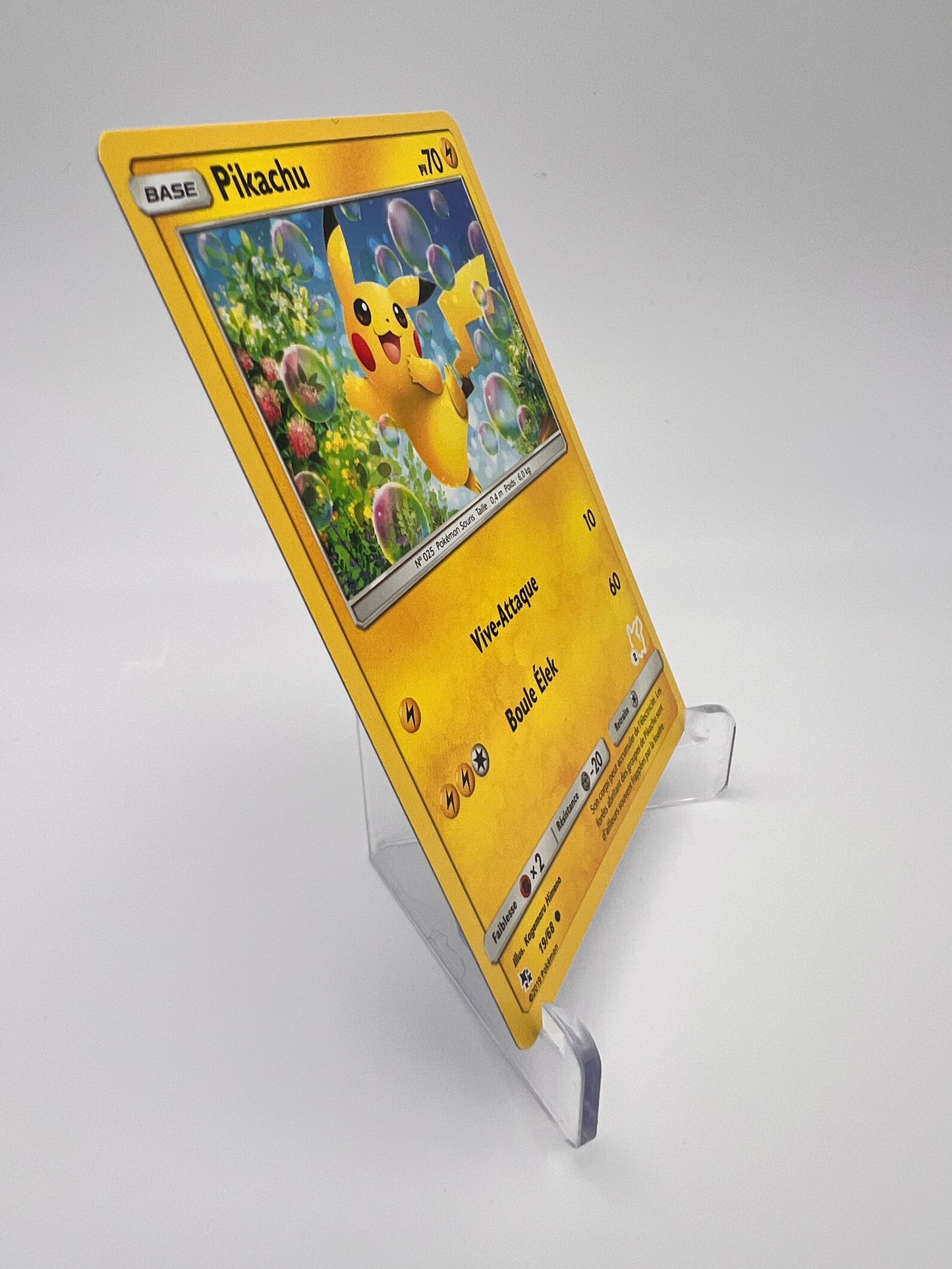 Pikachu 19/68 – Destinées Occultes – FR – Excellent