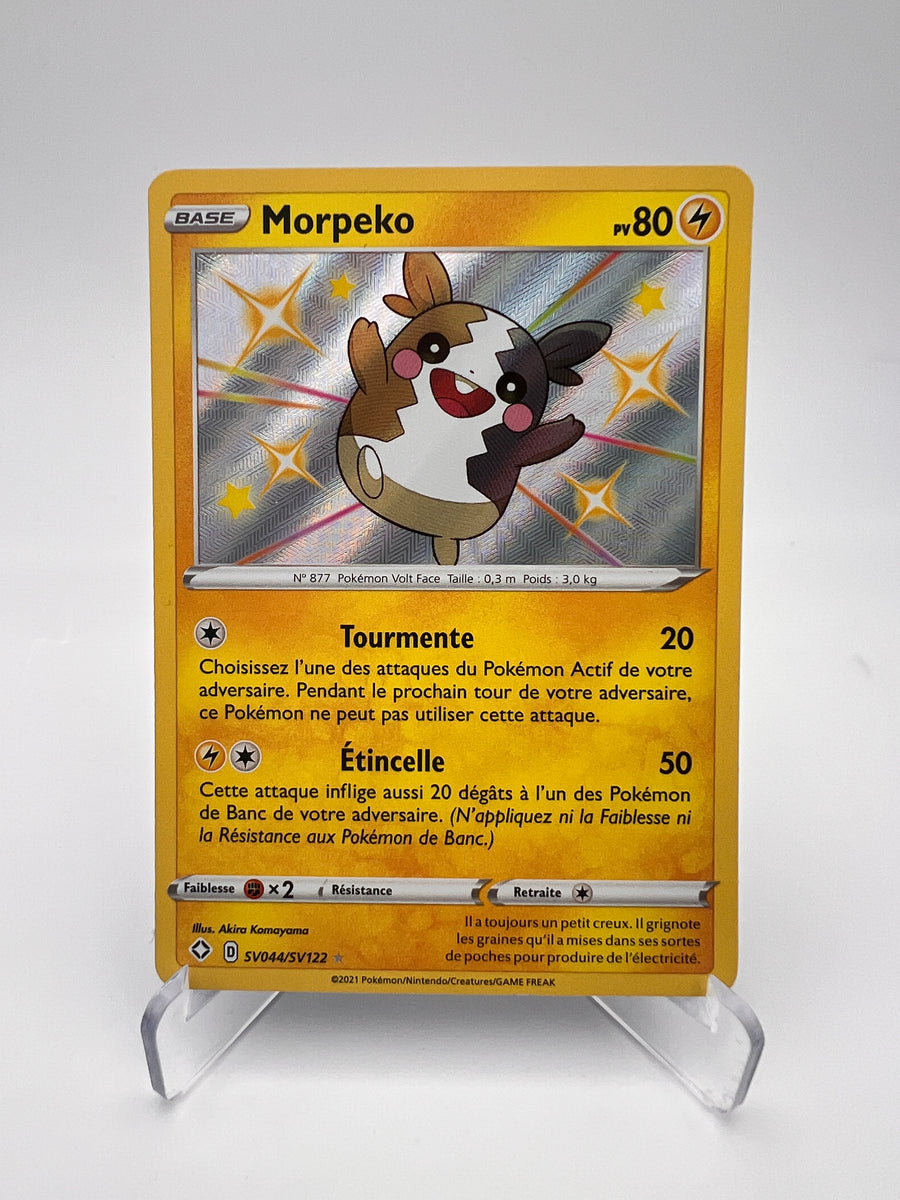 Morpeko SV044/SV122 – Destinées Radieuses – FR – Shiny Rare – Near Mint