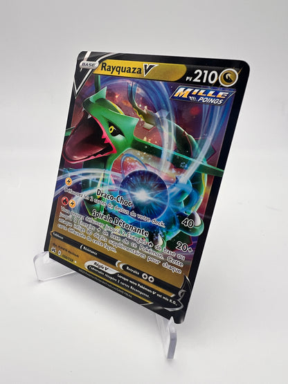 Rayquaza V 100/159 – Mille Poings – FR – Très Bien