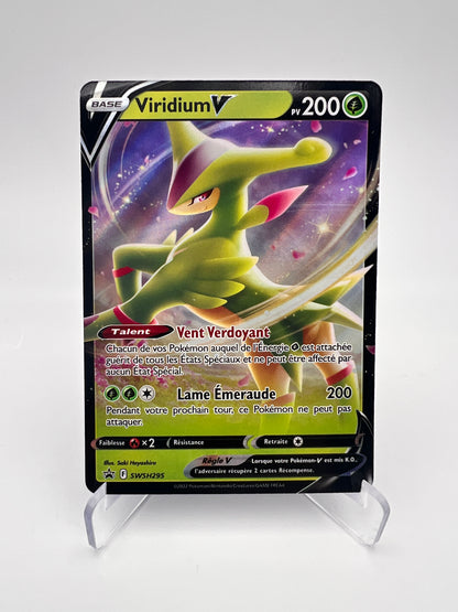 Viridium V SWSH295 – Promo Black Star – FR – Near Mint – Pokémon V