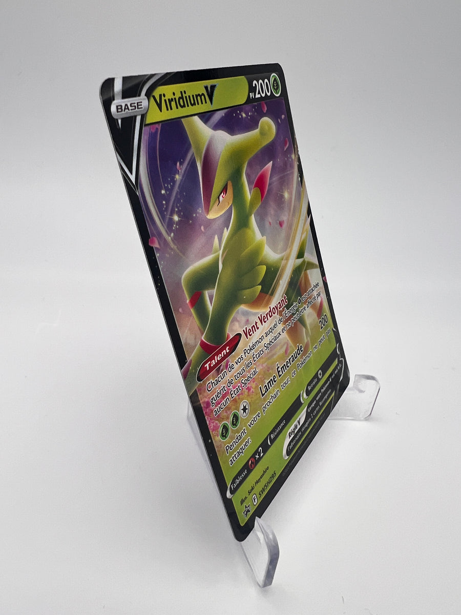 Viridium V SWSH295 – Promo Black Star – FR – Near Mint – Pokémon V