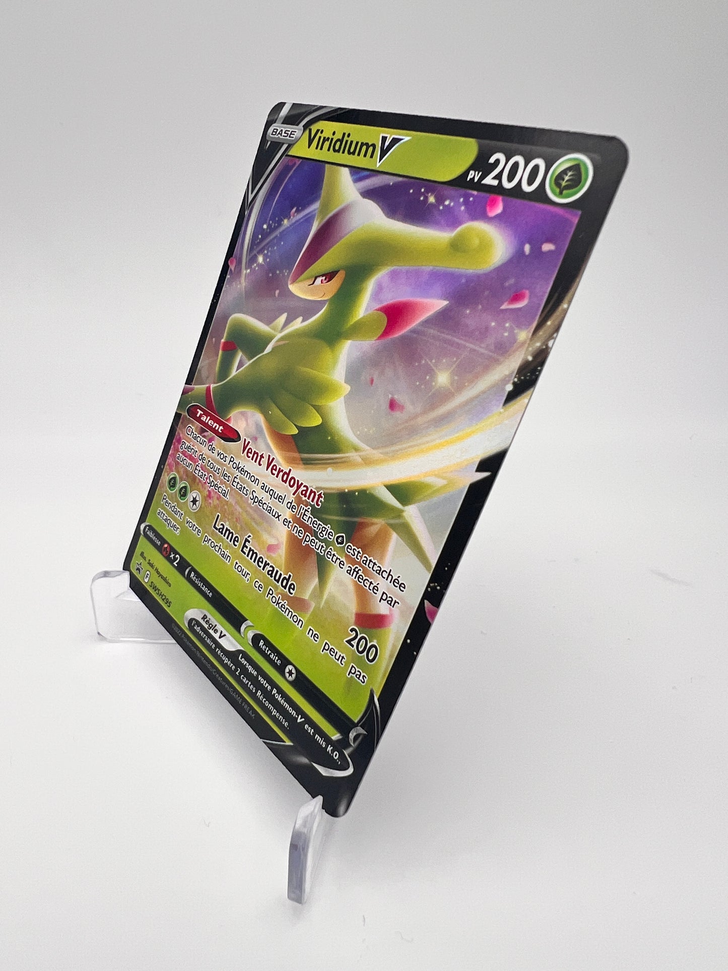 Viridium V SWSH295 – Promo Black Star – FR – Near Mint – Pokémon V