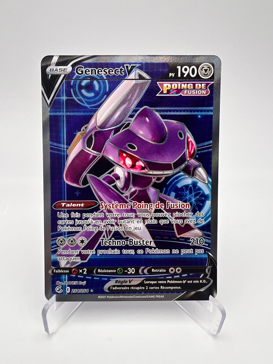 Genesect V 254/264 – Poing de Fusion – FR – Near Mint – Ultra Rare