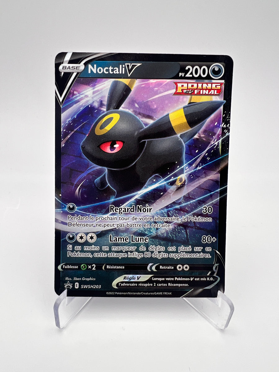 Noctali V SWSH203 – Promo Black Star – FR – Near Mint – Pokémon V