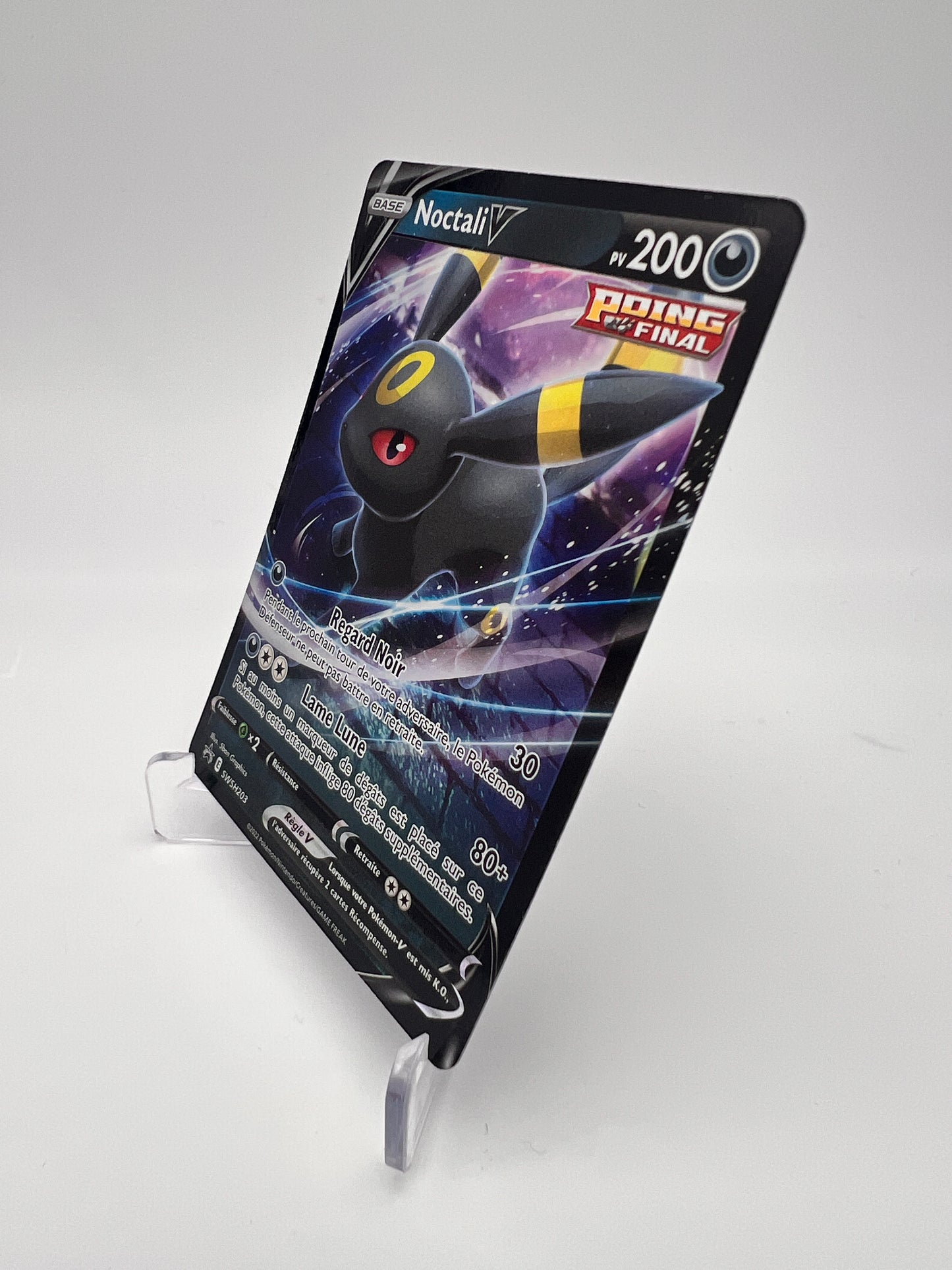 Noctali V SWSH203 – Promo Black Star – FR – Near Mint – Pokémon V