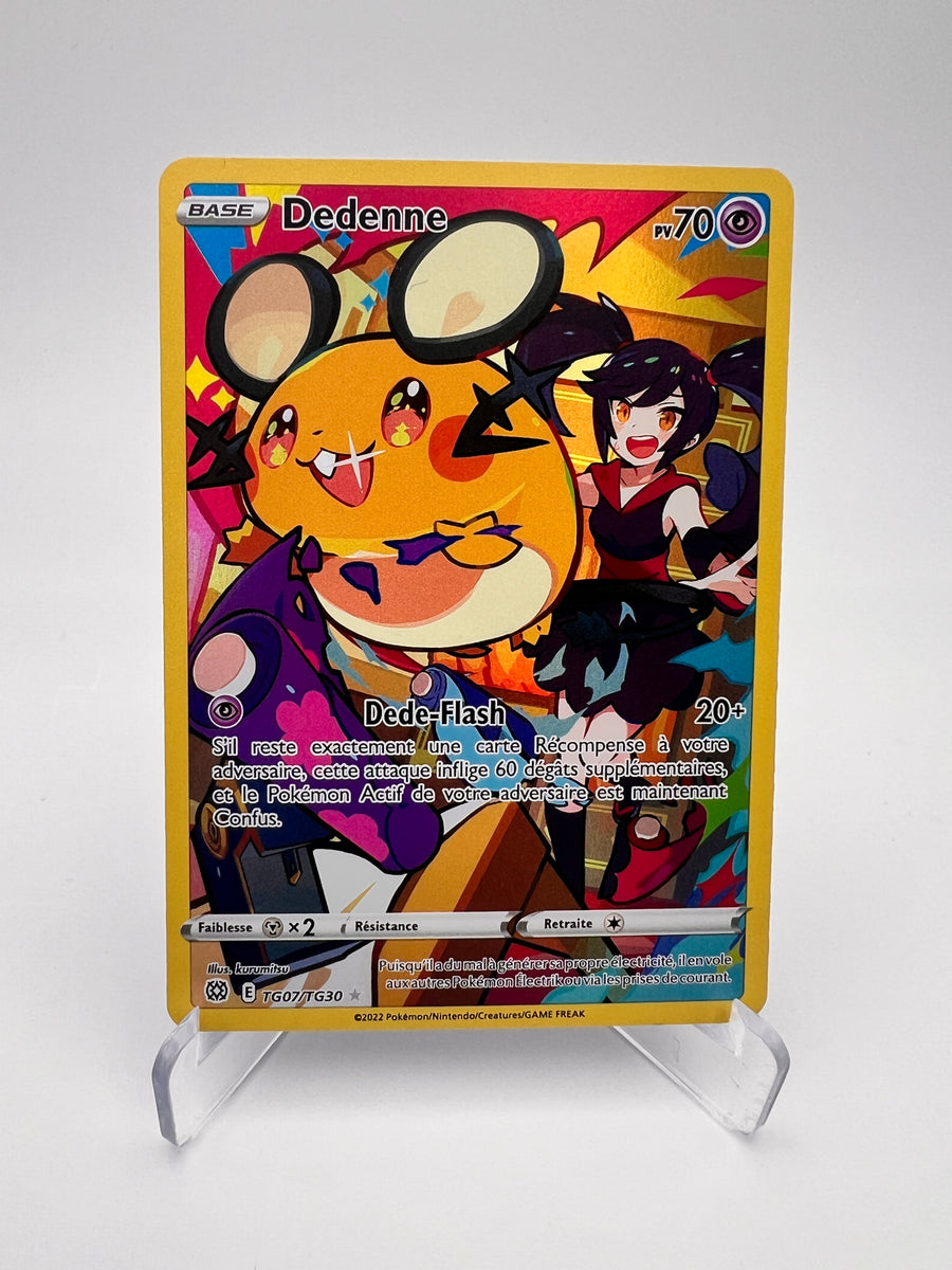 Dedenne TG07/TG30 – Stars Étincelantes – FR – Near Mint – Trainer Gallery
