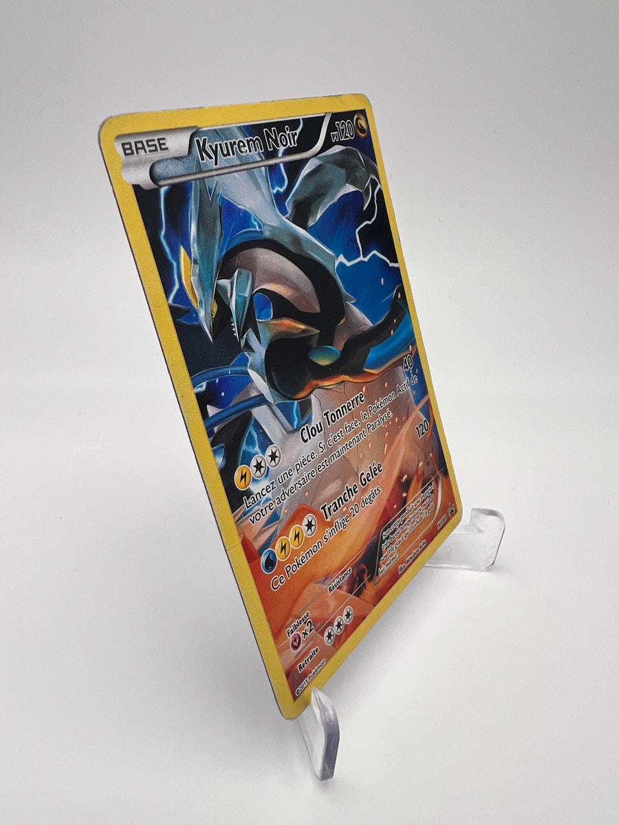 Kyurem Noir XY80 – Promo Black Star XY – FR – État Moyen – Holo