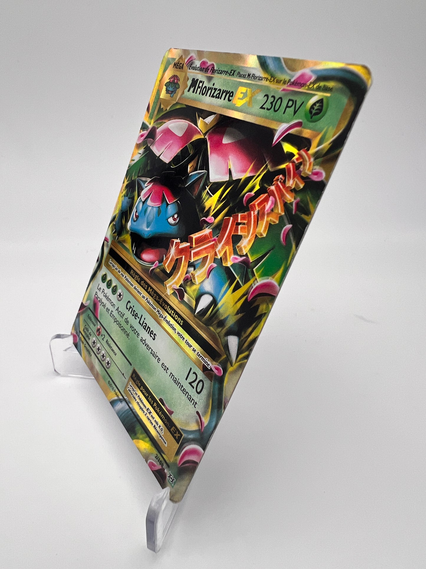 M Florizarre EX 2/108 – XY Évolutions – FR – Excellent – Ultra Rare