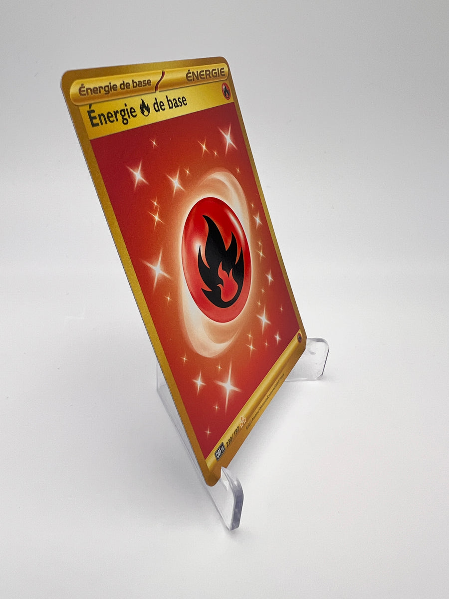 Énergie Feu Or 230/197 – Flammes Obsidiennes – FR – Near Mint – Hyper Rare