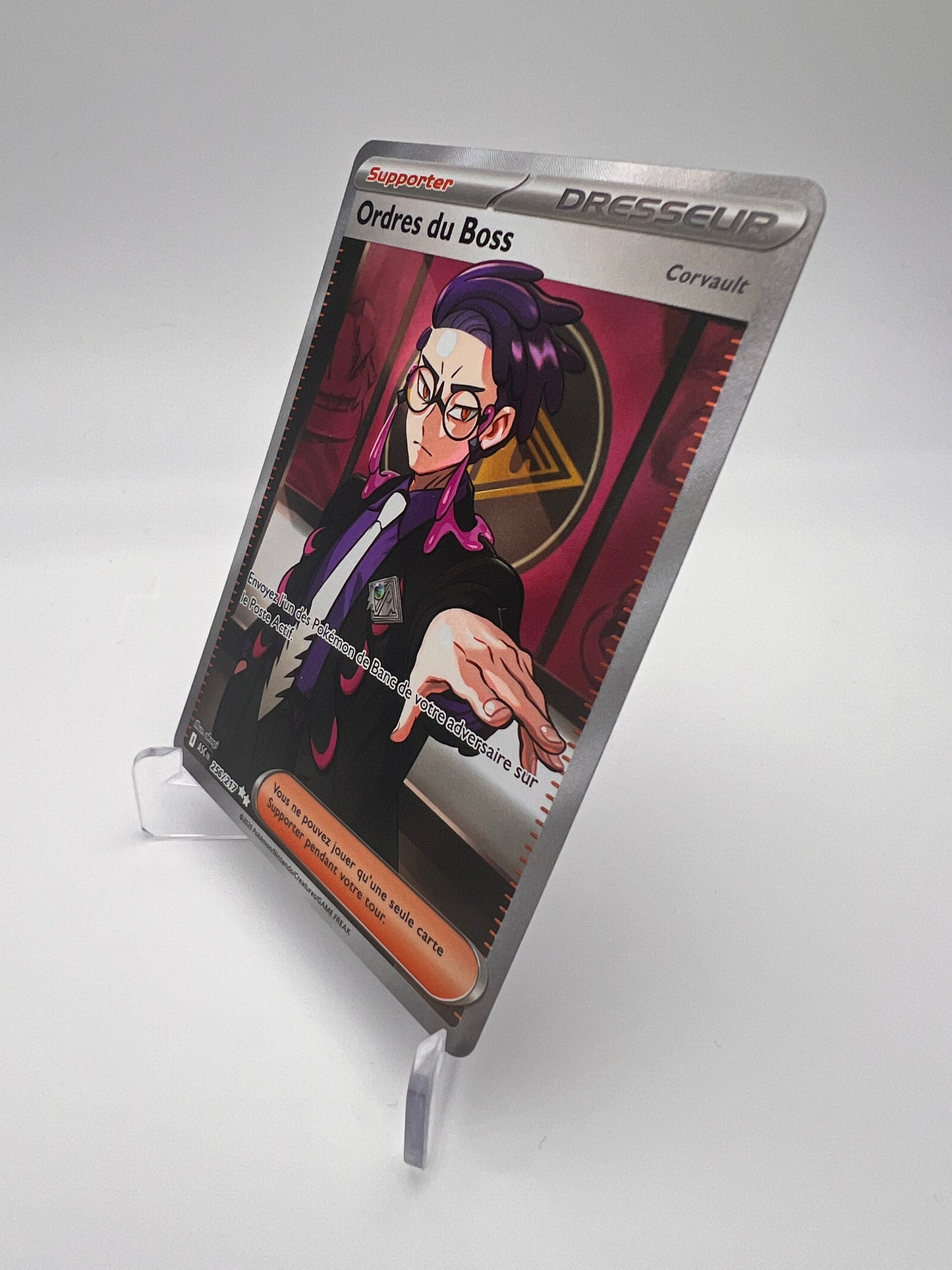Ordres du Boss (Corvault) 256/217 – Chaos Ascendant – FR – Near Mint – Illustration Spéciale Rare