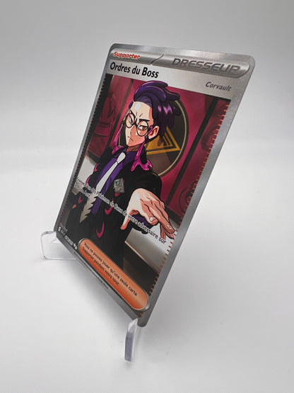 Ordres du Boss (Corvault) 256/217 – Chaos Ascendant – FR – Near Mint – Illustration Spéciale Rare