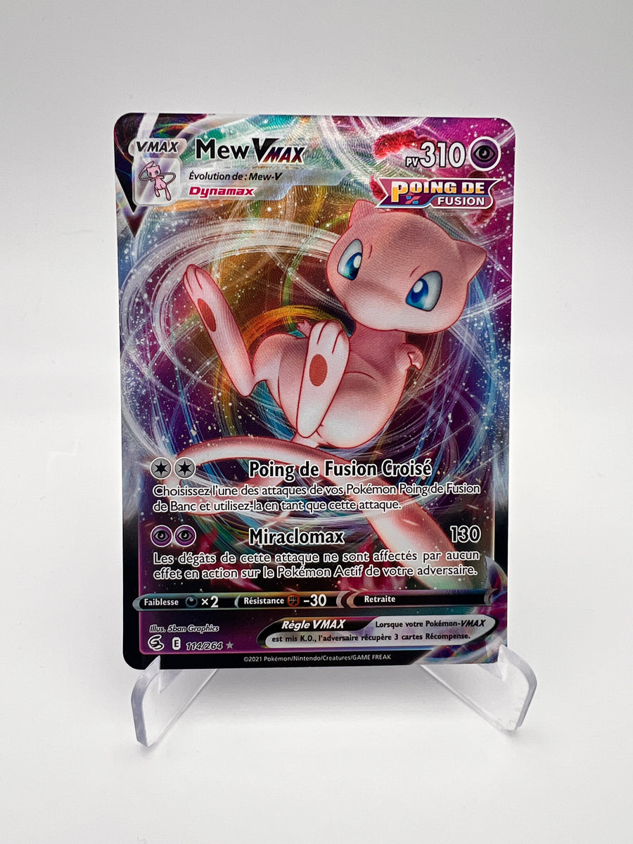 Mew VMAX 114/264 - Poing de Fusion