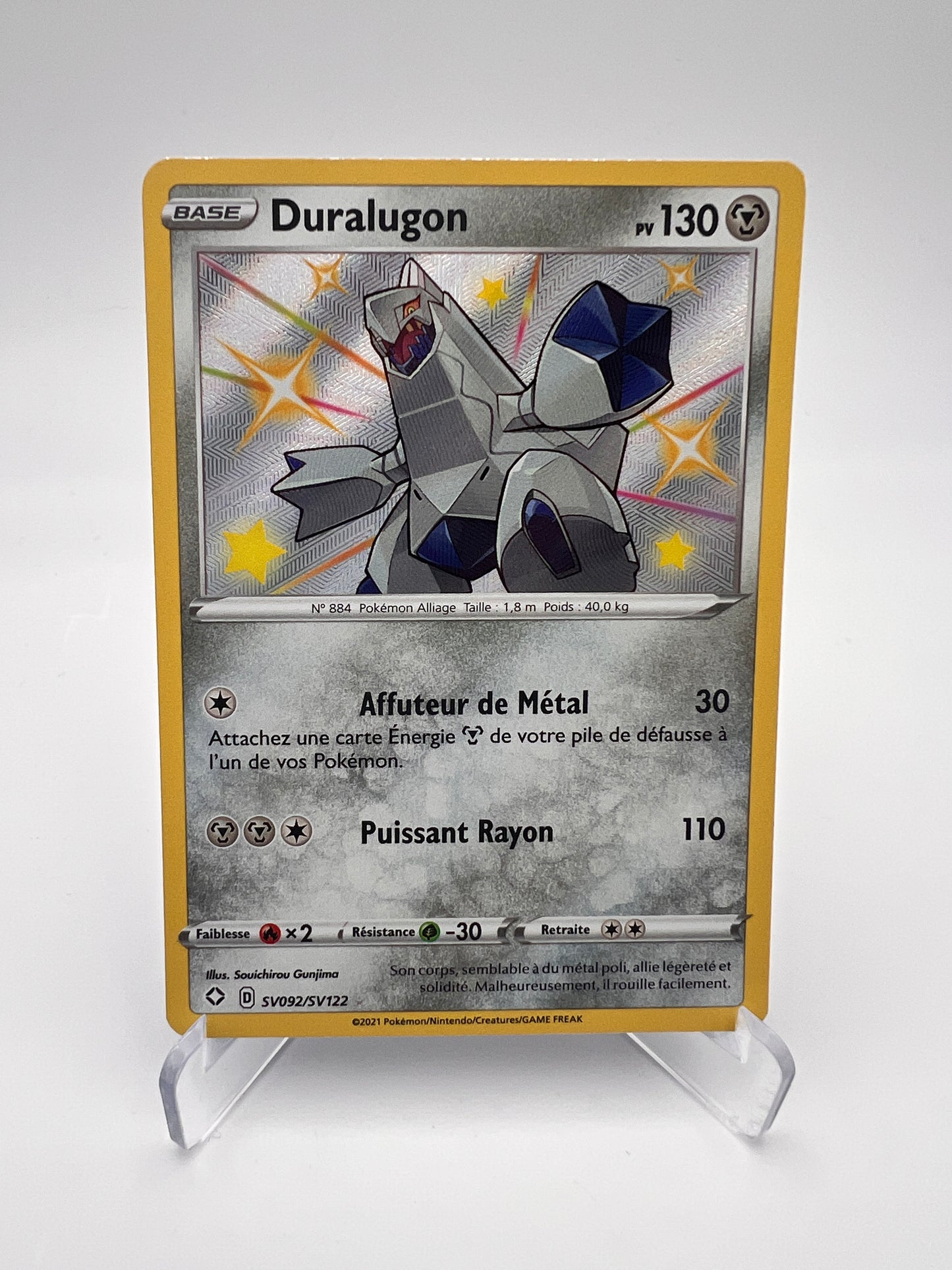 Duralugon SV092/SV122 – Destinées Radieuses – FR – Near Mint – Shiny Rare
