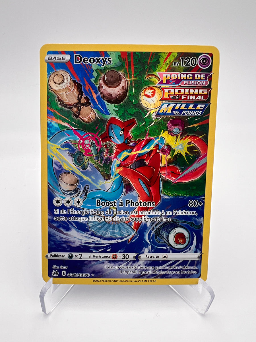 Deoxys GG12/GG70 – Zénith Suprême – FR – Near Mint – Galarian Gallery