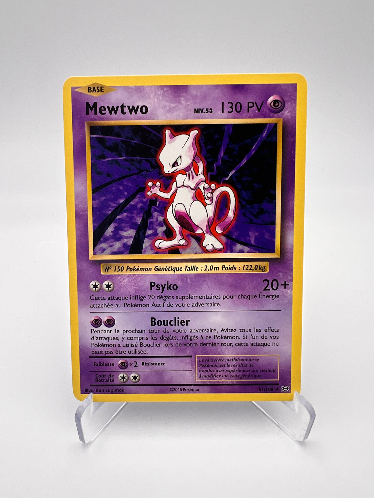 Mewtwo 51/108 – XY Évolutions – FR – Near Mint – Rare