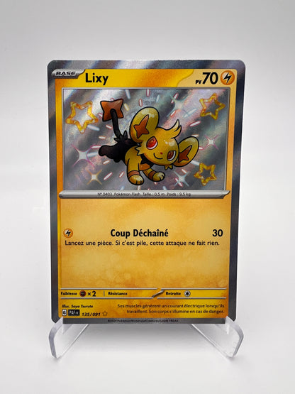 Lixy 135/091 – Destinées de Paldea – FR – Near Mint – Illustration Rare Shiny