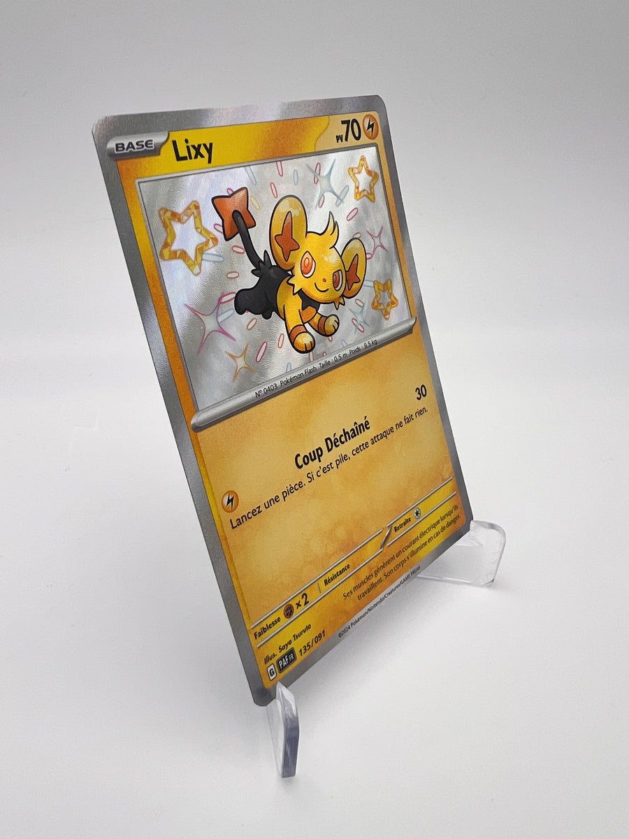 Lixy 135/091 – Destinées de Paldea – FR – Near Mint – Illustration Rare Shiny