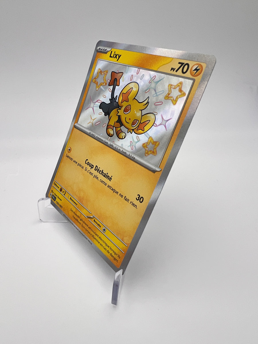 Lixy 135/091 – Destinées de Paldea – FR – Near Mint – Illustration Rare Shiny