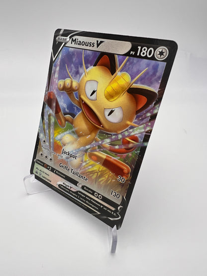 Miaouss V SWSH004 – Promo Black Star – FR – Near Mint – Pokémon V