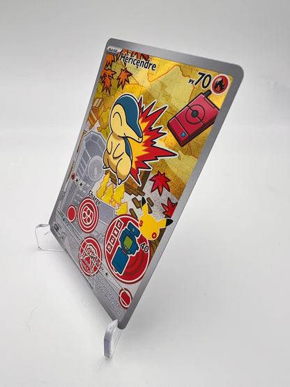 Héricendre 047 – AR ⭐ – Starter 30 ans – Near Mint – Carte Pokémon