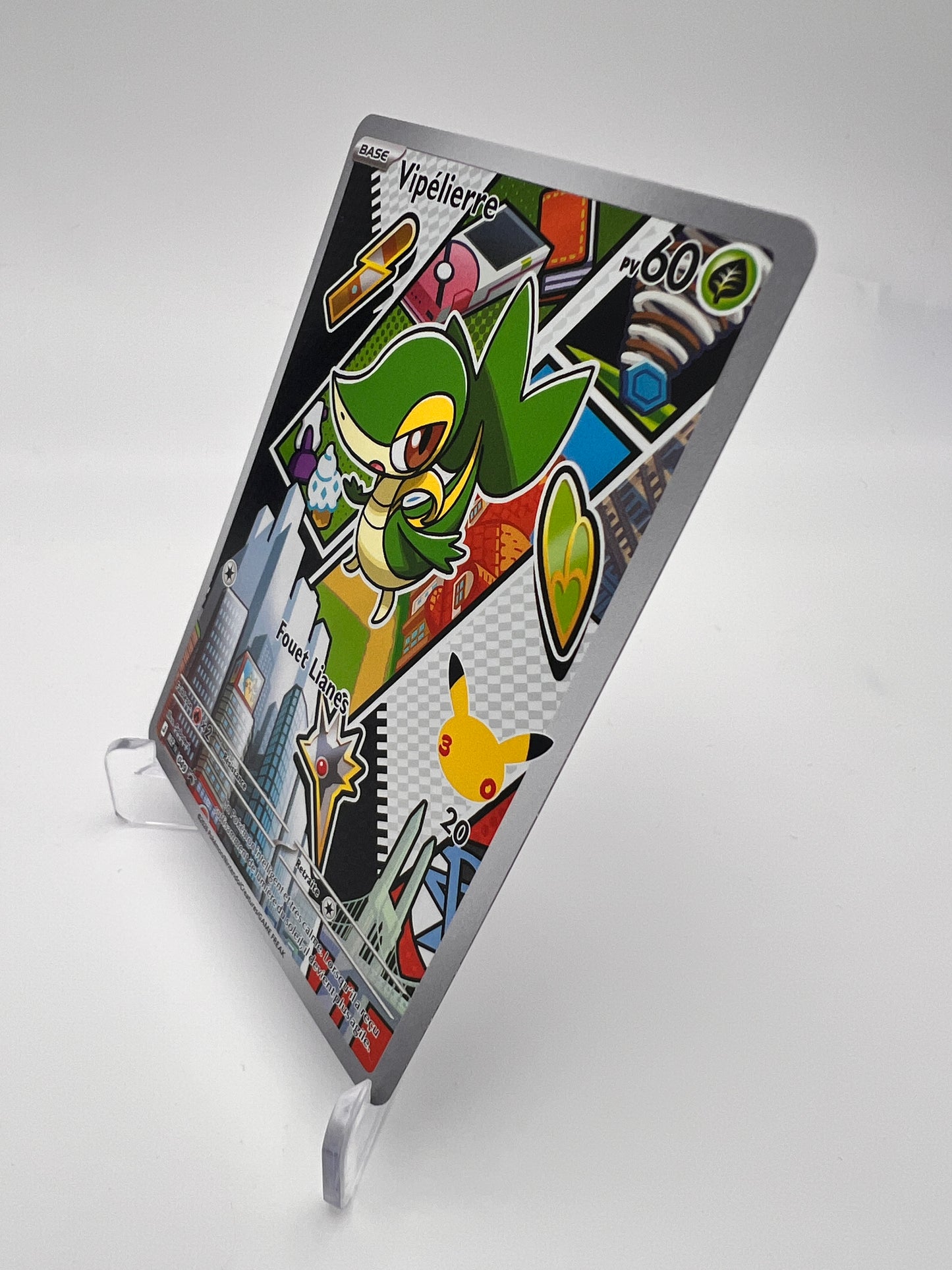 Vipélierre 049 – AR ⭐ – Starter 30 ans – Near Mint – Carte Pokémon