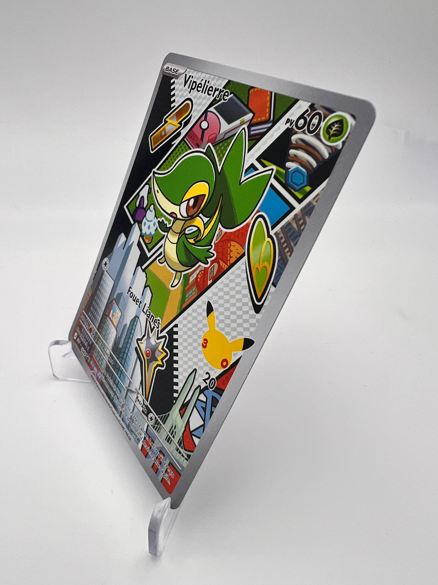 Vipélierre 049 – AR ⭐ – Starter 30 ans – Near Mint – Carte Pokémon