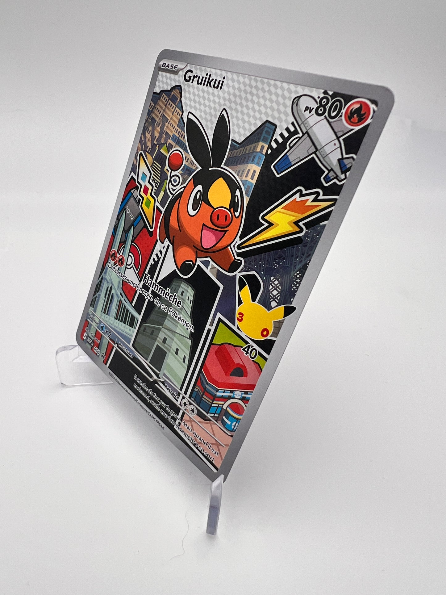 Gruikui 050 – AR ⭐ – Starter 30 ans – Near Mint – Carte Pokémon