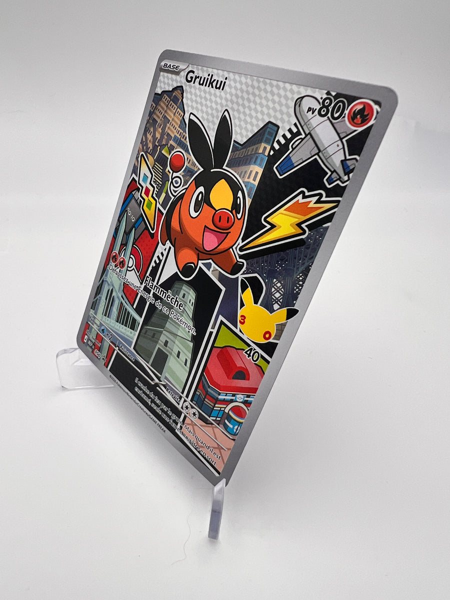 Gruikui 050 – AR ⭐ – Starter 30 ans – Near Mint – Carte Pokémon