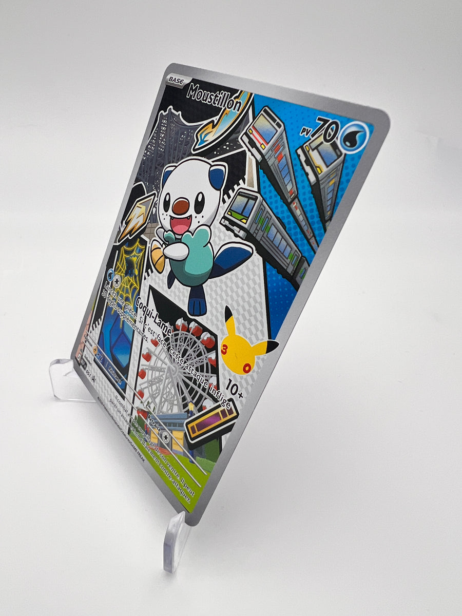 Moustillon 051 – AR ⭐ – Starter 30 ans – Near Mint – Carte Pokémon