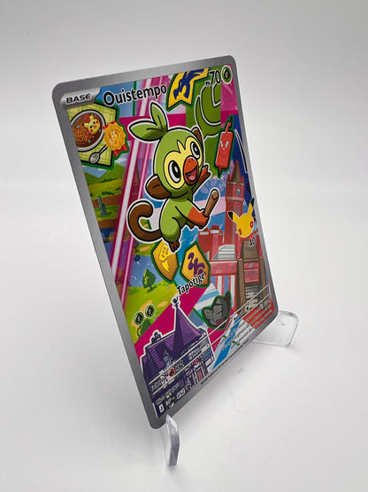 Ouistempo 052 – AR ⭐ – Starter 30 ans – Near Mint – Carte Pokémon