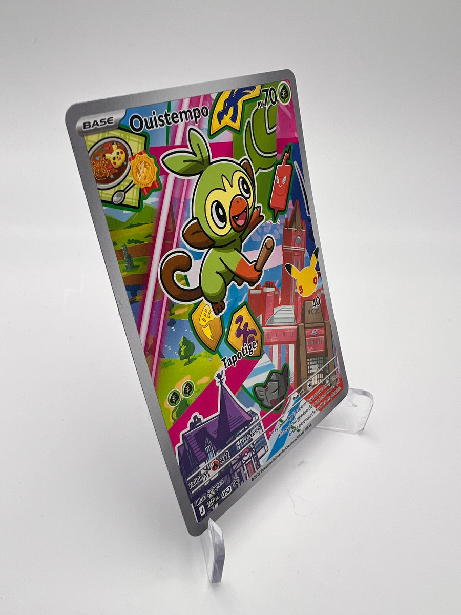 Ouistempo 052 – AR ⭐ – Starter 30 ans – Near Mint – Carte Pokémon