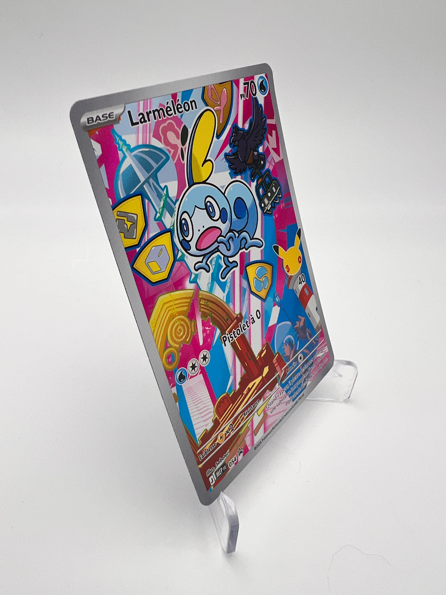 Larméléon 054 – AR ⭐ – Starter 30 ans – Near Mint – Carte Pokémon