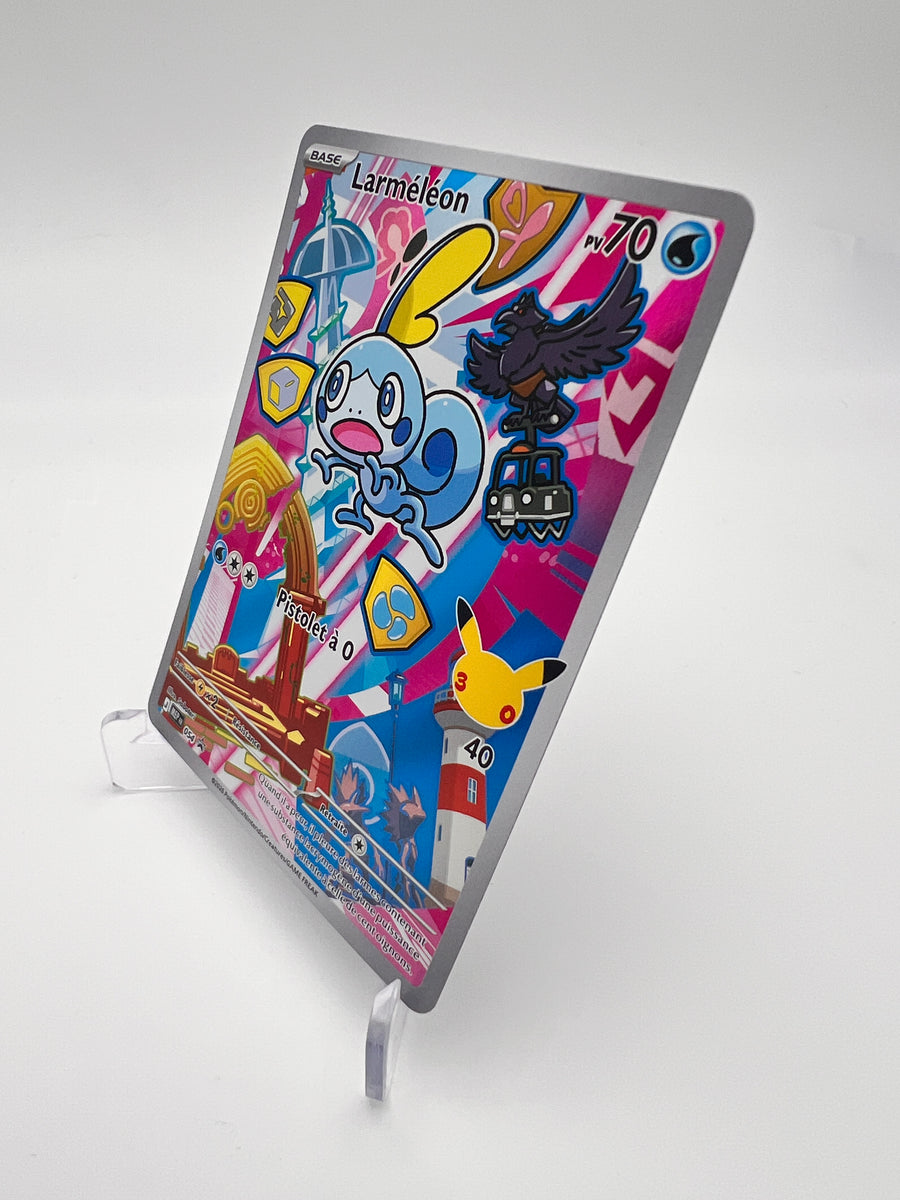 Larméléon 054 – AR ⭐ – Starter 30 ans – Near Mint – Carte Pokémon