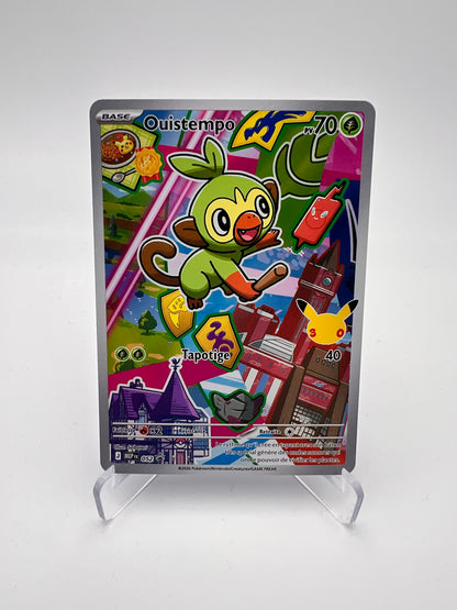 Ouistempo 052 – AR ⭐ – Starter 30 ans – Near Mint – Carte Pokémon