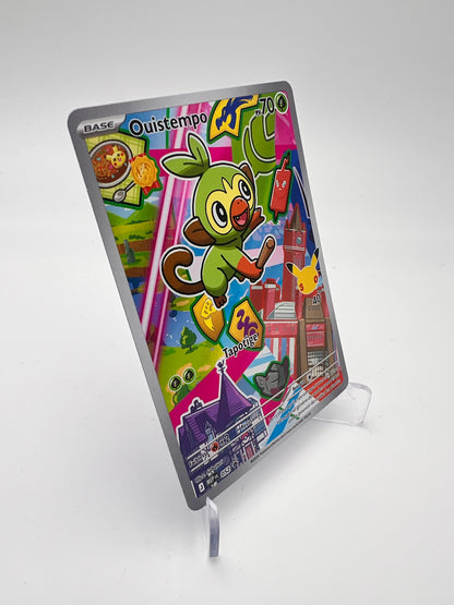 Ouistempo 052 – AR ⭐ – Starter 30 ans – Near Mint – Carte Pokémon