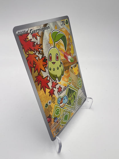 Germignon 046 – AR ⭐ – Starter 30 ans – Near Mint – Carte Pokémon