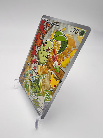 Germignon 046 – AR ⭐ – Starter 30 ans – Near Mint – Carte Pokémon