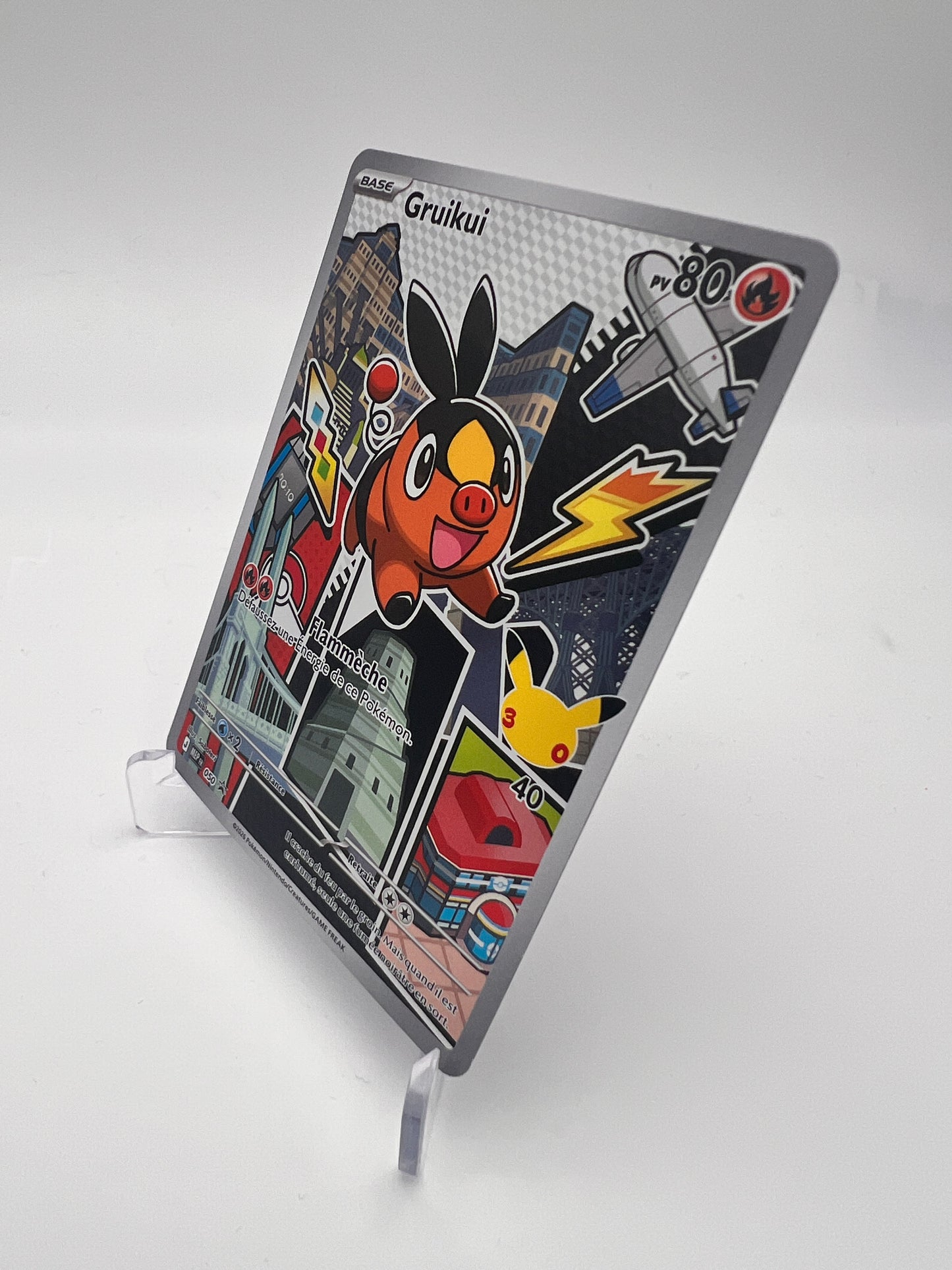 Gruikui 050 – AR ⭐ – Starter 30 ans – Near Mint – Carte Pokémon